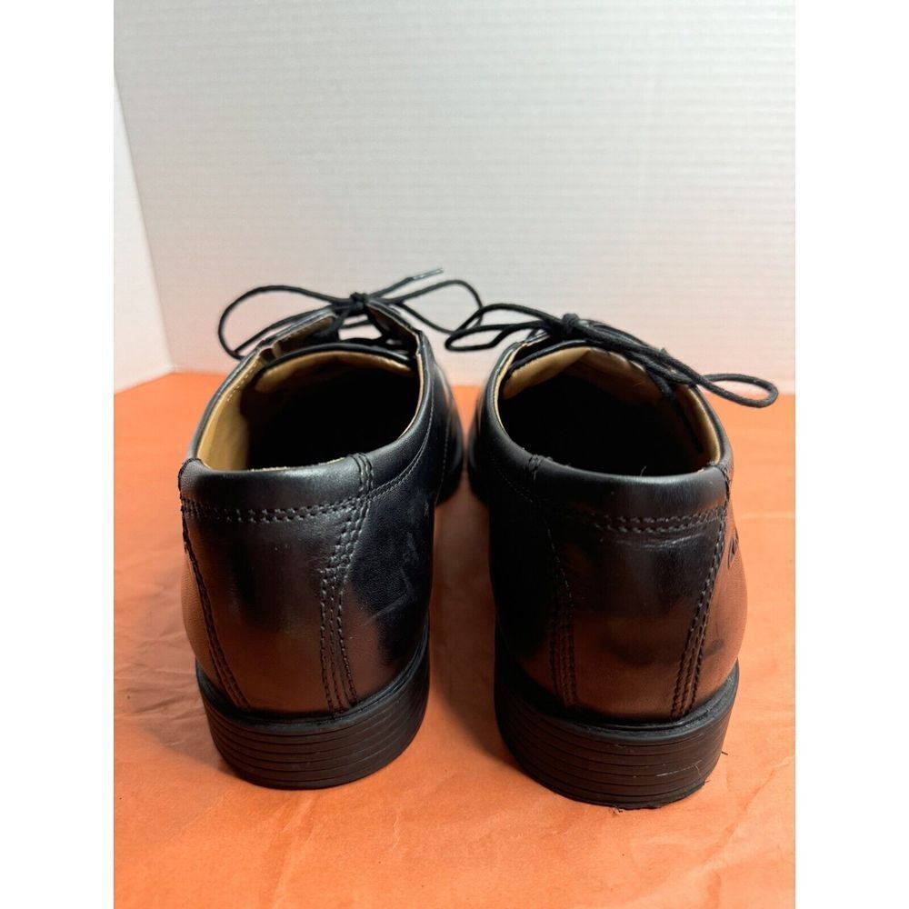 Clarks Men's Tilden Medium Cap Toe Oxford Shoes Black Sz 8.5 - Picture 5 of 8